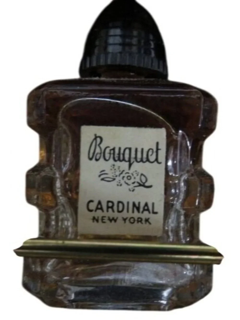 Tantalux by Cardinal Eau De Parfum Gardenia Chypre Bouquet Heart Lock & Key 1938